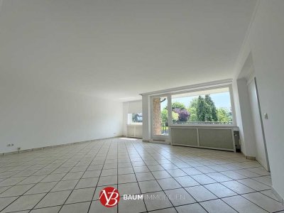 Helle Etagenwohnung mit Sonnenloggia und  Ausblick ins Grüne auf der Dorfstraße in MB-Büderich