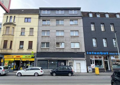 Duisburg - großzügige und frisch vermietete 2-Zimmer-Dachgeschosswohnung mit Fernblick über die City