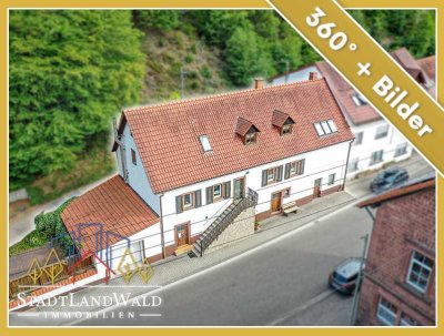 ZFH oder Ferienhaus mit 2 Wohnungen mit Charme, Tradition und Gartengrundstück
