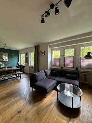 Preisreduzierung! Moderne komplett möblierte Zweizimmer Wohnung im begehrten Oberkassel!