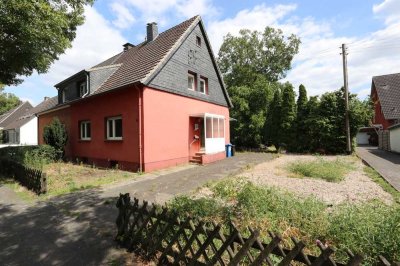 + Holzbüttgen + EFH + sanierungsbedürftig + Bj. 1950 + ca. 370 m² Grundstück. + ca. 81 m² Wohnfl.