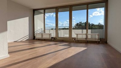 Modernes Studio-Apartment mit Panoramablick ins Grüne