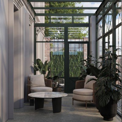 Eden &amp; Ivy - Außergewöhnliche Gartenresidenz mit Loftcharakter auf zwei Ebenen mit flexibler Grundrissgestaltung