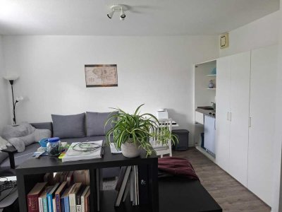 Nur für Langzeitmieter, schönes 1-Zimmerappartement mit Balkon in ruhiger Wohngegend