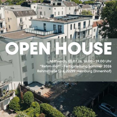 OPEN HOUSE am 01.07.26 | Rohbaufertigstellung erfolgt! Neubau-Penthouse mit Dachterrasse!