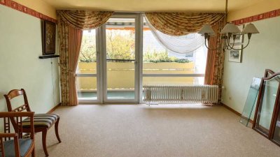 Helle 4-Zimmer-Wohnung mit Balkon und Schwimmbad!