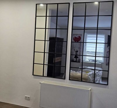 Stylish, praktisch, Form & Funktion: 2 Raum komplett möbliert