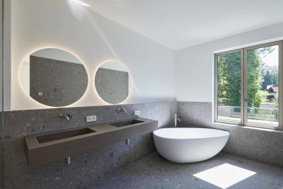 GOLDEN HOUR - wunderschöne &amp; exklusive Wohnung mit Garten, Terrasse UND Aussicht - naturnahe ruhige Umgebung