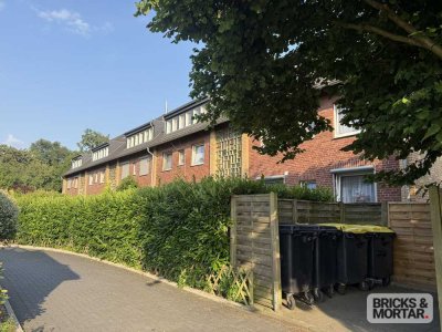 Gemütliche Erdgeschosswohnung mit Balkon und Garten in Glehn