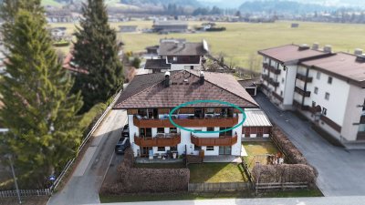 Charmante 2 Zimmer Wohnung in Kössen mit Garage und 2 Balkonen