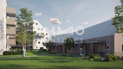 Architektonisches Highlight - 3 Zimmer Wohnung mit Garten - provisionsfrei!
