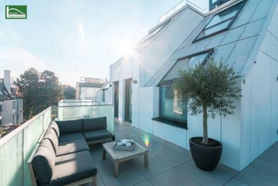 Traumhafte DG-Wohnung mit 360°-Weitblick-Terrasse – exklusiver Erstbezugs-Neubau mit hervorragender Ausstattung! FRÜHLINGSAKTION - 5% Preisnachlass auf den Gesamtkaufpreis!