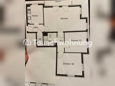 Tauschwohnung: Bieten helle 3-Zi. Wohnung im Grünen