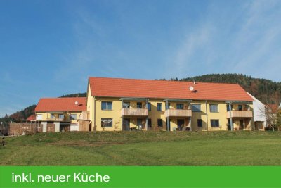 NEUE Küche - Schöne 4-Zimmer-Wohnung mit Balkon - geförderte Miete ODER geförderte Miete mit Kaufoption - 4 Zimmer