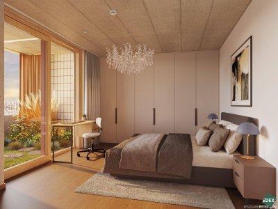 VILLAGE IM DRITTEN | Großzügige 2-Zimmer Anlegerwohnung mit Balkon und Loggia
