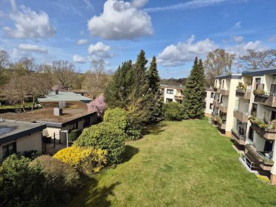 Gepflegte 2-Zimmer-Wohnung mit Fernblick ins Grüne und Tiefgaragenstellplatz in Hannover-Mühlenberg