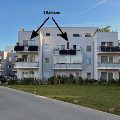 Neu, großzügig und hochwertig – 124 m² Wohnkomfort mit zwei Balkonen und EBK