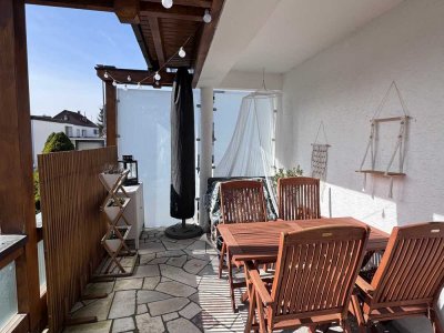 Wohnen wie im eigenen Haus - 120m² mit Balkon und Stellplatz.