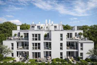 Lichtdurchflutete 3-Zimmer-Dachgeschosswohnung mit ca. 12,5 m² Terrasse