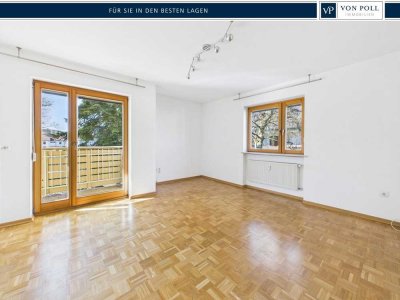 Gut geschnittene 3,5-Zimmer-Wohnung mit Balkon und Stellplatz