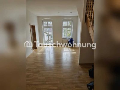 Tauschwohnung: 4+ Zimmer in Pankow gesucht, biete Altbau-Maison. m Dachterr