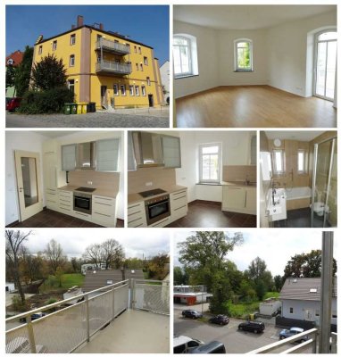 2 Altbau Loft Wohnungen am Lech: 69 + 112 qm, edel saniert, 2 Balkone, Parkett, Küche, ruhig, nähe K
