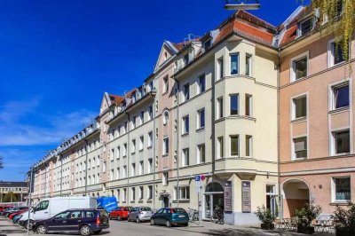 Lichtdurchflutete 3,5-Zi.-Wohnung in Schwabing