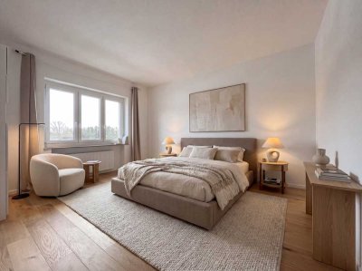 Altbauwohnung in Lindenthal - 3 Zimmer Wohnung mit Balkon und Blick ins Grüne