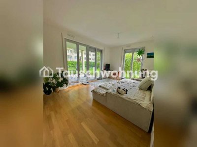 Tauschwohnung: 2Z Wohnung mit Garten gegen Rosa-Luxemburg U2