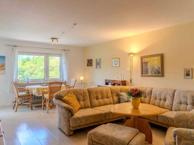Sonniger Balkon und durchdachter Grundriss in 3-Zimmer-Wohnung