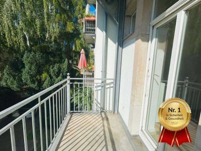 ruhiges Wohnen mit moderner Einbauküche I Balkon I Wanne und Dusche sowie ein separates Gäste-WC
