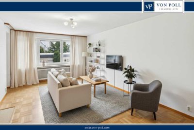 Gut geschnittene 3,5-Zimmer-Wohnung mit Balkon & Stellplatz in attraktiver Lage