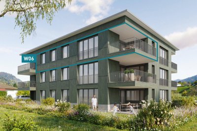 Ruhig wohnen, zentrumsnah leben. 3-Zimmer-Dachgeschosswohnung W06