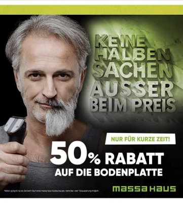 50% Aktion rein ins Eigenheim