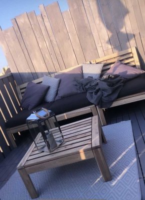1 Zimmer Wohnung mit dachterrasse