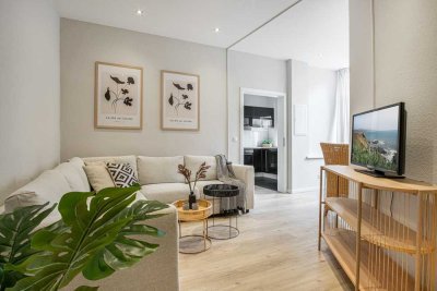 Stilvoll möblierte 2-Zimmer-Wohnung mit Einbauküche – super zentral in Rendsburg