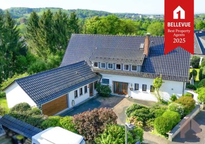 Über den Dächern von Lohmar – Einfamilienhaus mit Einliegerwohnung und zusätzlichem Bauplatz