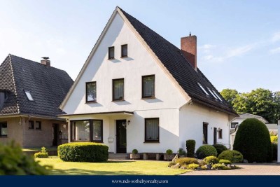 Gepflegtes Familienhaus mit Garten und Baugrundstück in ruhiger Wohnlage von Bremen-Nord