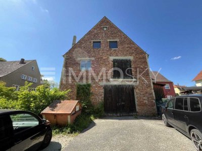 Historische Scheune in Amberg – Wohnen, Gewerbe oder Neubau