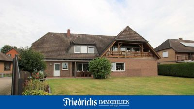 Großzügige Dachgeschosswohnung mit Loggia und Terrasse in Edewecht - zentrale Wohnlage