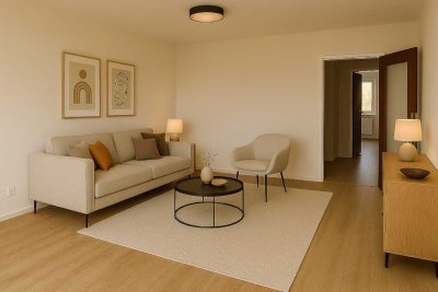 Renovierte 3-Zimmerwohnung im 3.OG mit schönem Ausblick in Wuppertal- Ronsdorf