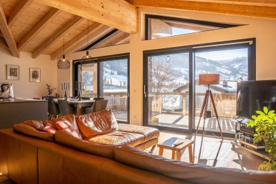 AUREA – Exklusive 4-Zimmer-Dachgeschosswohnung mit Sonnenterrasse in Leogang