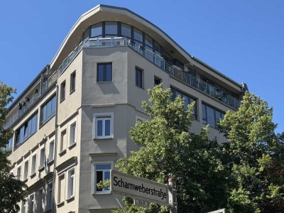 Traumhafte 4-Zi.-Penthouse-Maisonette mit Panoramablick über Berlin!