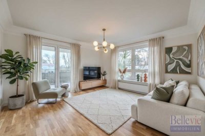 komplett vom Architekten  aufwendig sanierte helle 3-Zimmer-Wohnung in Mainz-Münchfeld.