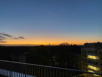 Over the rooftops of Leipzig / Über den Dächern von Leipzig