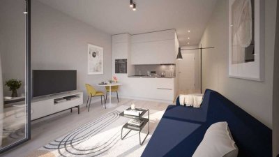 Investment im Zentrum Berlins: Optional vollmöbliertes Mikroapartment mit Balkon und E-Concierge