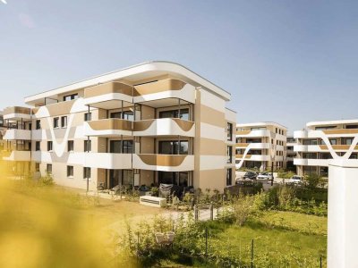 Neubau Erdgeschosswohnung mit Gartenanteil zu vermieten!