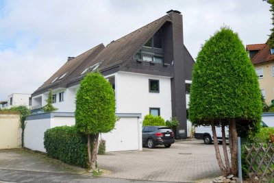 Naturnah in Zirndorf: 
geräumige 4-Zimmer-Wohnung mit Balkon, Kamin, Schwimmbad/Sauna-Nutzung
