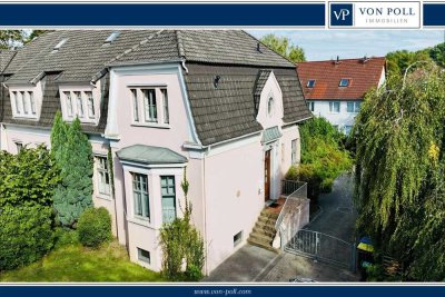 Denkmalgeschützte Doppelhaushälfte von 1922 in zentraler Lage