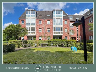 Zu Fuß zur Burg Linn:  Hübsche 3 Zimmerwohnung mit verglastem Balkon und Tiefgaragenstellplatz